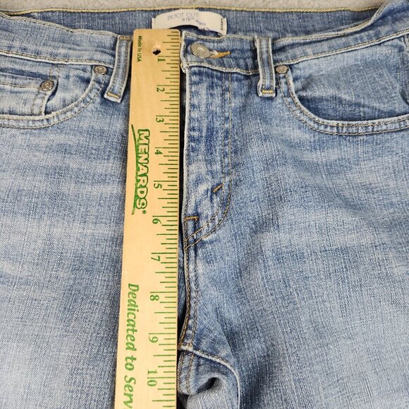 Levi's Jeans Women's 8M Blue Curvy 515 Boot Cut Light Wash Stretch Denim Pants - Picture 5 of 14